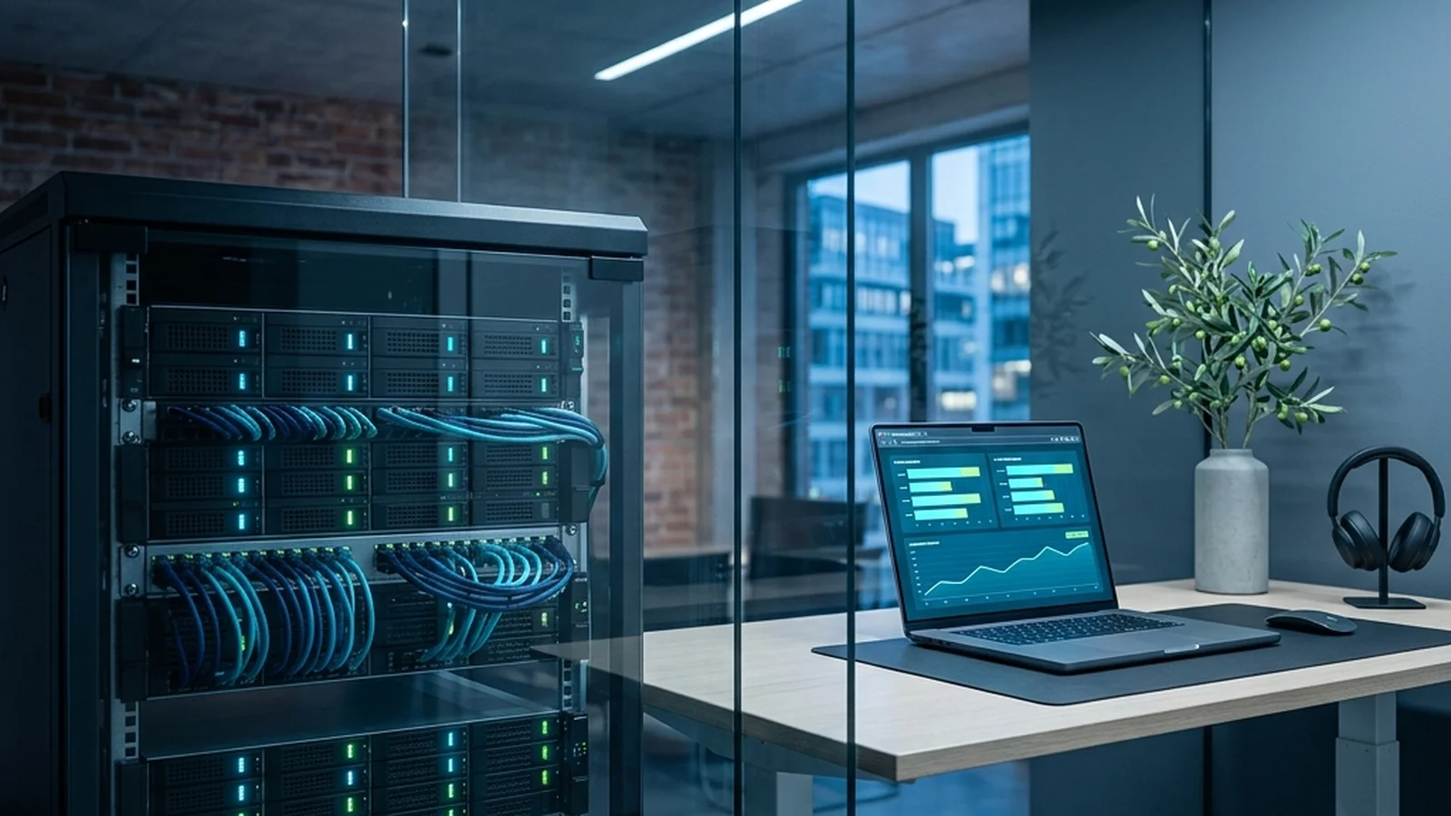 Servidores físicos vs cloud: cuándo amortiza tener algo on-premise en 2026