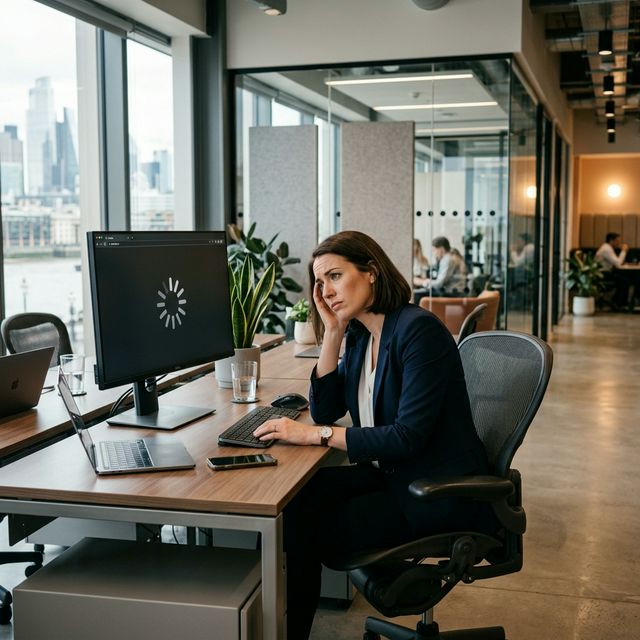 ¿Cuánto dinero real pierdes por los ordenadores lentos de la oficina?